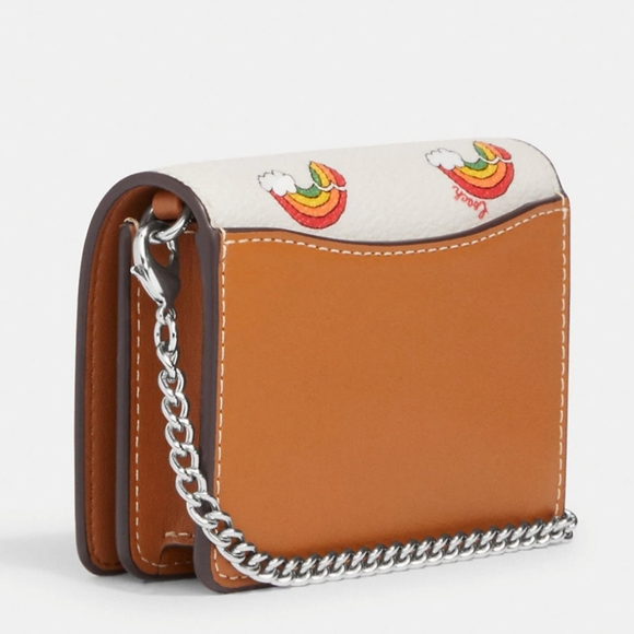 Coach mini wallet on a chain - Picture 2 of 7